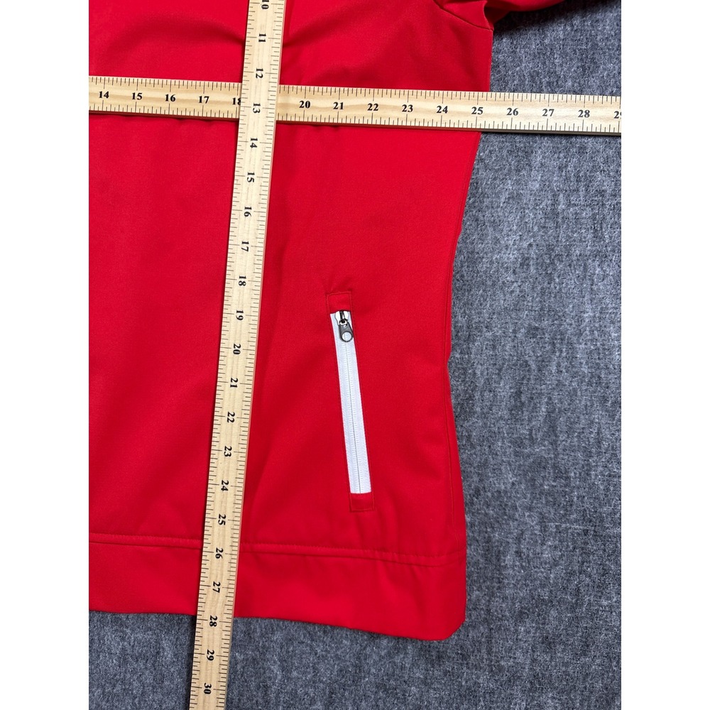 Audi Sport Mens Red Black Full Zip Track Jacket Racing Automotive XXL - Picture 7 of 7